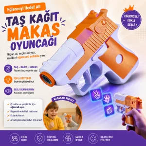Taş Kağıt Makas Projeksiyon Tabancası